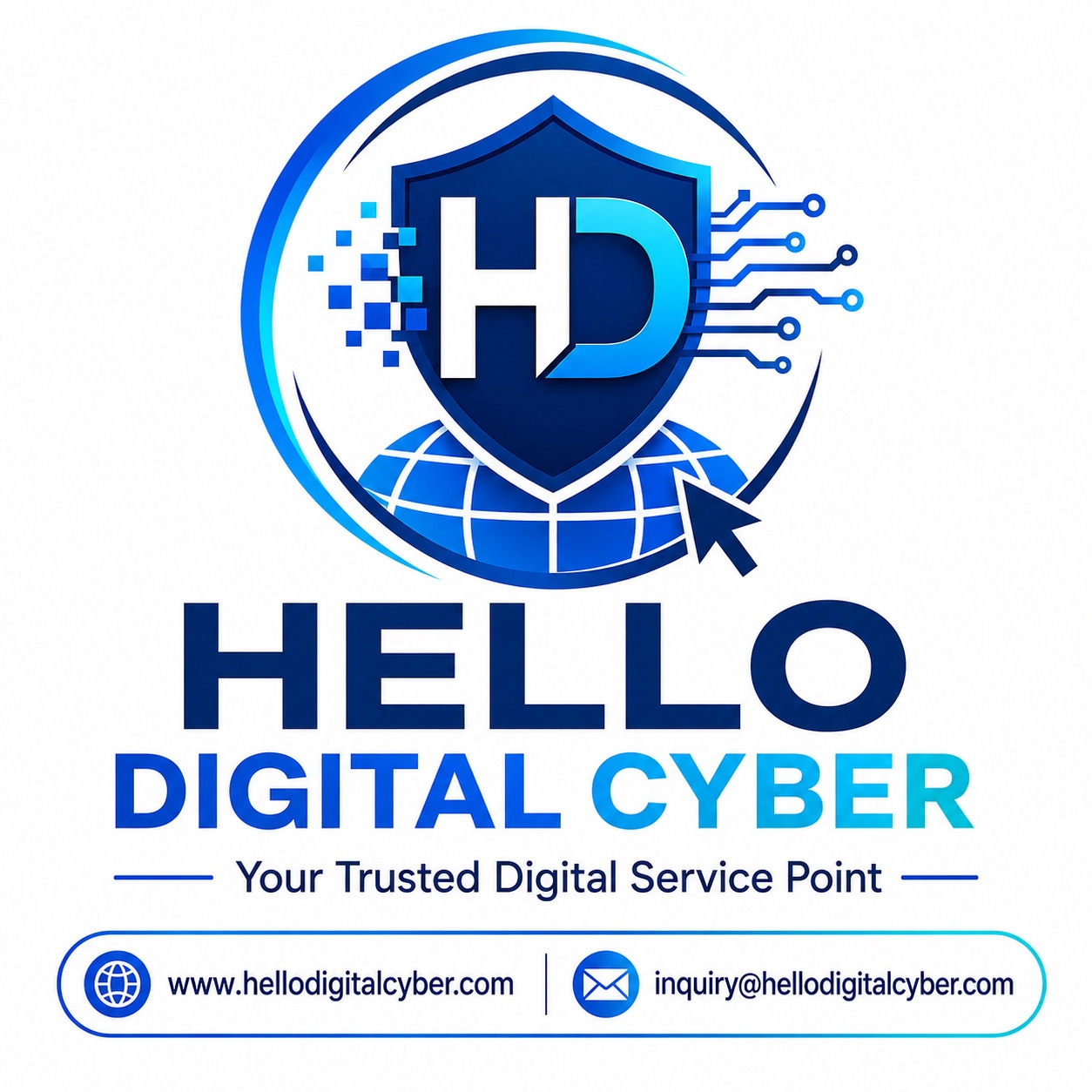 HelloDigitalCyber Logo
